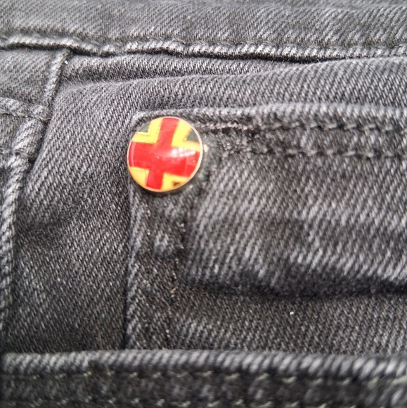 Hudson Black Skinny Jeans    Size 30 - Picture 7 of 9